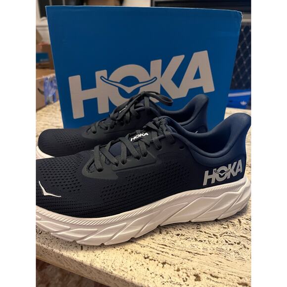 NEW HOKA Men's Arahi 7 OPC Black Size 7D ($145) 1147850 - Picture 7 of 11